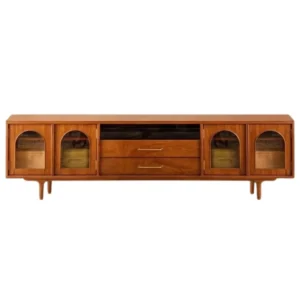 Buffet Bajo Retro de Madera Natural
